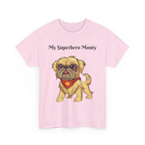 Brussels Griffon  Superhero - Unisex Heavy Cotton Tee