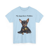 Chihuahua Superhero - Unisex Heavy Cotton Tee