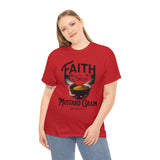 Faith Size of Mustard Grain - Unisex Heavy Cotton Tee