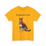 Welsh Shepherd Superhero - Unisex Heavy Cotton Tee