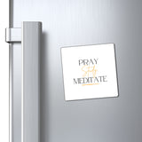 Pray-Study-Meditate-Magnets