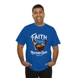 Faith Size of Mustard Grain - Unisex Heavy Cotton Tee