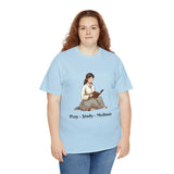 Study - Pray - Meditate - Women's Heavy Cotton T-Shirt