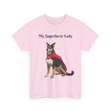 Welsh Shepherd Superhero - Unisex Heavy Cotton Tee