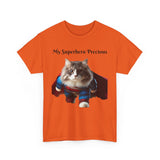 Ragamuffin Cat Superhero - Unisex Heavy Cotton Tee