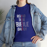 Read The Bible Daily - Women's Heavy Cotton Tee