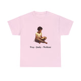 Study - Pray - Meditate - Women's Heavy Cotton T-Shirt