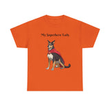 Welsh Shepherd Superhero - Unisex Heavy Cotton Tee