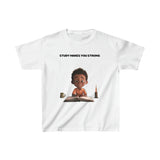 Study makes you strong (boy) - Kids Heavy Cotton™ Tee