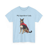 Welsh Shepherd Superhero - Unisex Heavy Cotton Tee