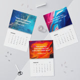 Abstract views, while meditating on spiritual thoughts - Wall Calendars (2024)
