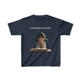 Study makes you strong (girl) - Kids Heavy Cotton™ Tee