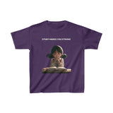 Study makes you strong (girl) - Kids Heavy Cotton™ Tee