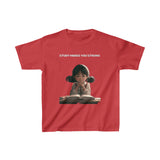 Study makes you strong (girl) - Kids Heavy Cotton™ Tee