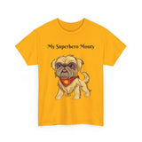 Brussels Griffon  Superhero - Unisex Heavy Cotton Tee