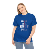 Read The Bible Daily - Women's Heavy Cotton Tee