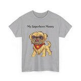 Brussels Griffon  Superhero - Unisex Heavy Cotton Tee
