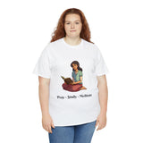 Study - Pray - Meditate - Women's Heavy Cotton T-Shirt