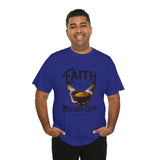 Faith Size of Mustard Grain - Unisex Heavy Cotton Tee