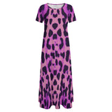 Round Neck Short Sleeve Dress (No Pockets)