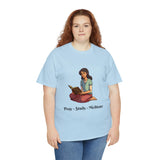Study - Pray - Meditate - Women's Heavy Cotton T-Shirt