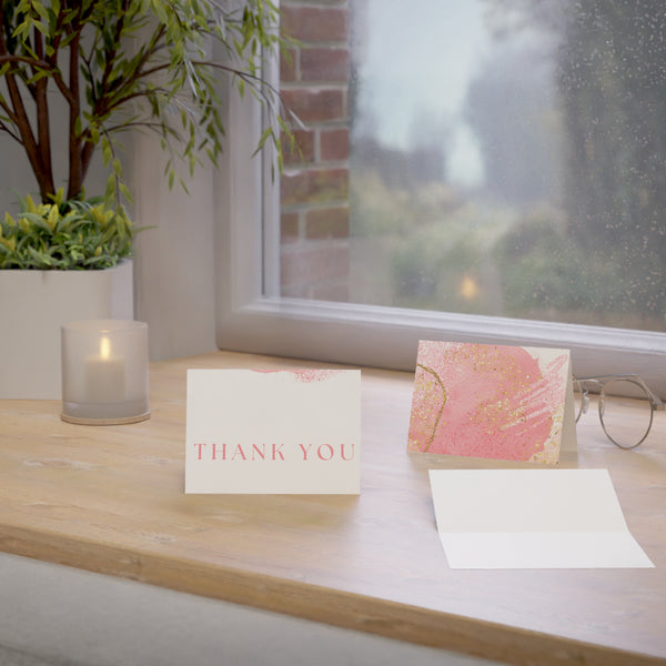 Thank You- Greeting Cards (1, 10 pcs)