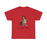 Study - Pray - Meditate - Women's Heavy Cotton T-Shirt