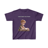 Study Makes you Strong (boy) - Kids Heavy Cotton™ Tee