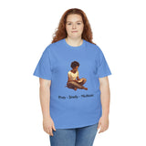 Study - Pray - Meditate - Women's Heavy Cotton T-Shirt