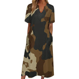 7-point sleeve dress