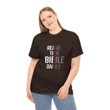 Read The Bible Daily - Women's Heavy Cotton Tee