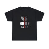 Read The Bible Daily - Women's Heavy Cotton Tee