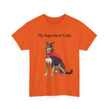 Welsh Shepherd Superhero - Unisex Heavy Cotton Tee
