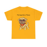 Brussels Griffon  Superhero - Unisex Heavy Cotton Tee