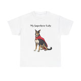 Welsh Shepherd Superhero - Unisex Heavy Cotton Tee