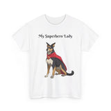 Welsh Shepherd Superhero - Unisex Heavy Cotton Tee