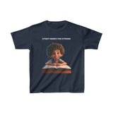 Study Makes You Strong (boy) - Kids Heavy Cotton™ Tee