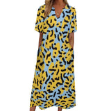 7-point sleeve dress