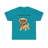 Brussels Griffon  Superhero - Unisex Heavy Cotton Tee