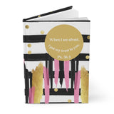 2024Year's Text-Hardcover Journal Matte