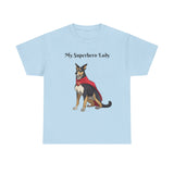 Welsh Shepherd Superhero - Unisex Heavy Cotton Tee