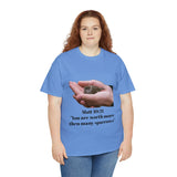 You are worth more than many sparrows - Women's heavy cotton T-Shirt