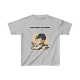 Study Makes you strong (boy) - Kids Heavy Cotton™ Tee