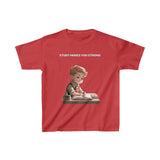 Study Makes you Strong (boy) - Kids Heavy Cotton™ Tee