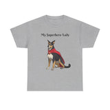 Welsh Shepherd Superhero - Unisex Heavy Cotton Tee