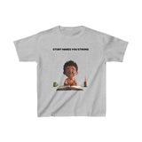 Study makes you strong (boy) - Kids Heavy Cotton™ Tee