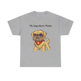 Brussels Griffon  Superhero - Unisex Heavy Cotton Tee