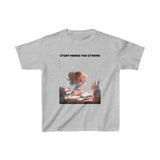Study Makes you strong (girl) - Kids Heavy Cotton™ Tee