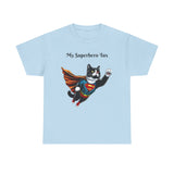 Short Hair Superhero - Unisex Heavy Cotton Tee