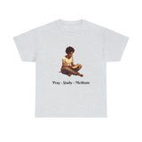 Study - Pray - Meditate - Women's Heavy Cotton T-Shirt